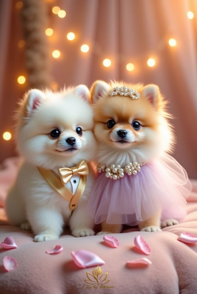 luxury pet couple style estilo de mascotas elegantes
